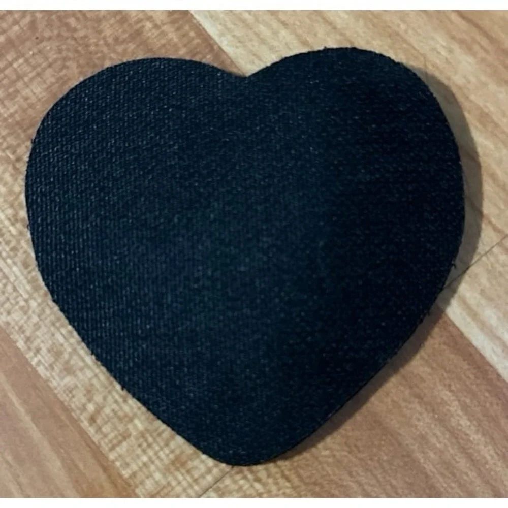 Love Heart Embroidered‎ Iron  on sew on PATCH with velcro